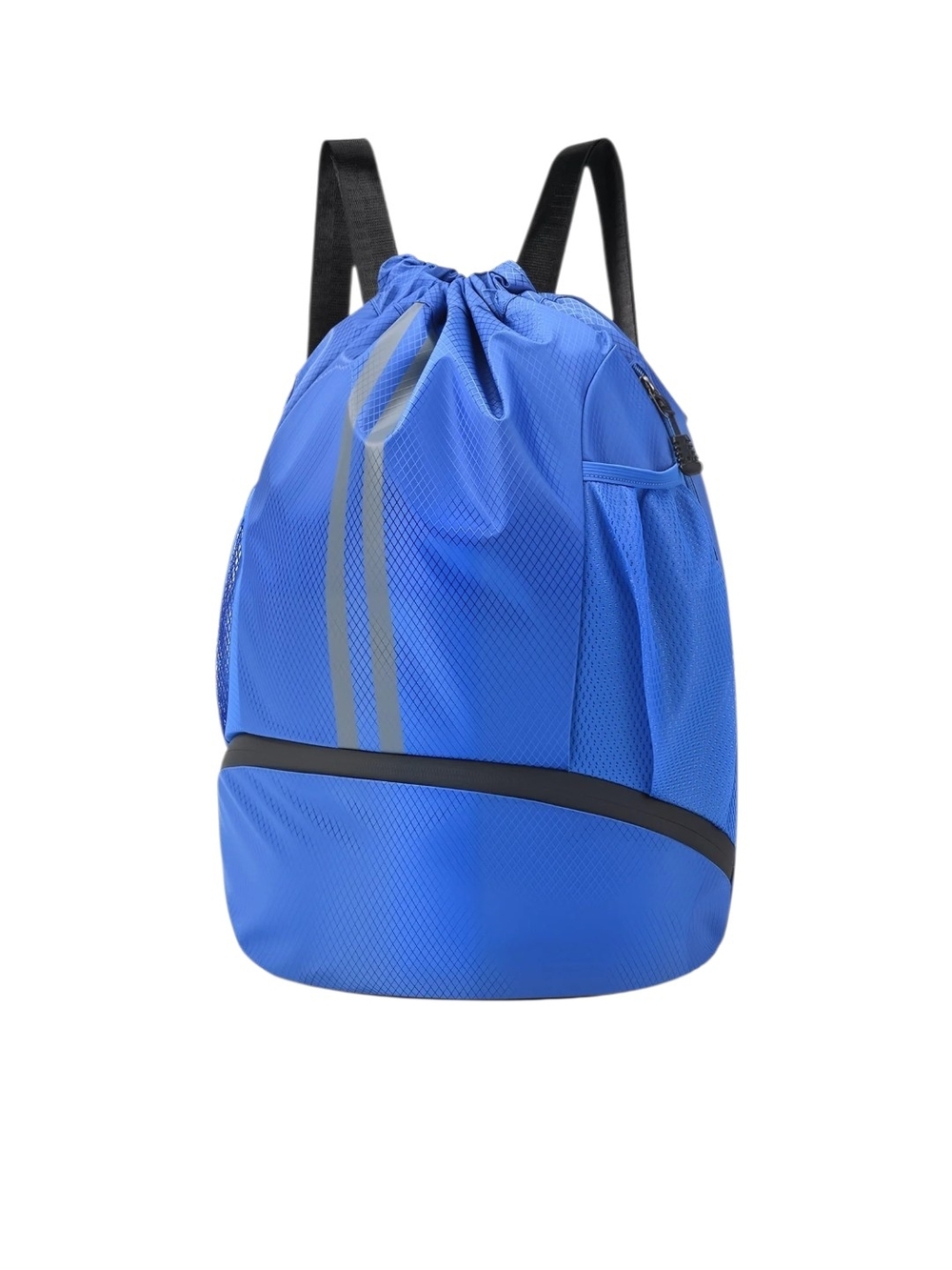 Blue‎ Drawstring Sports Backpack - Unbranded